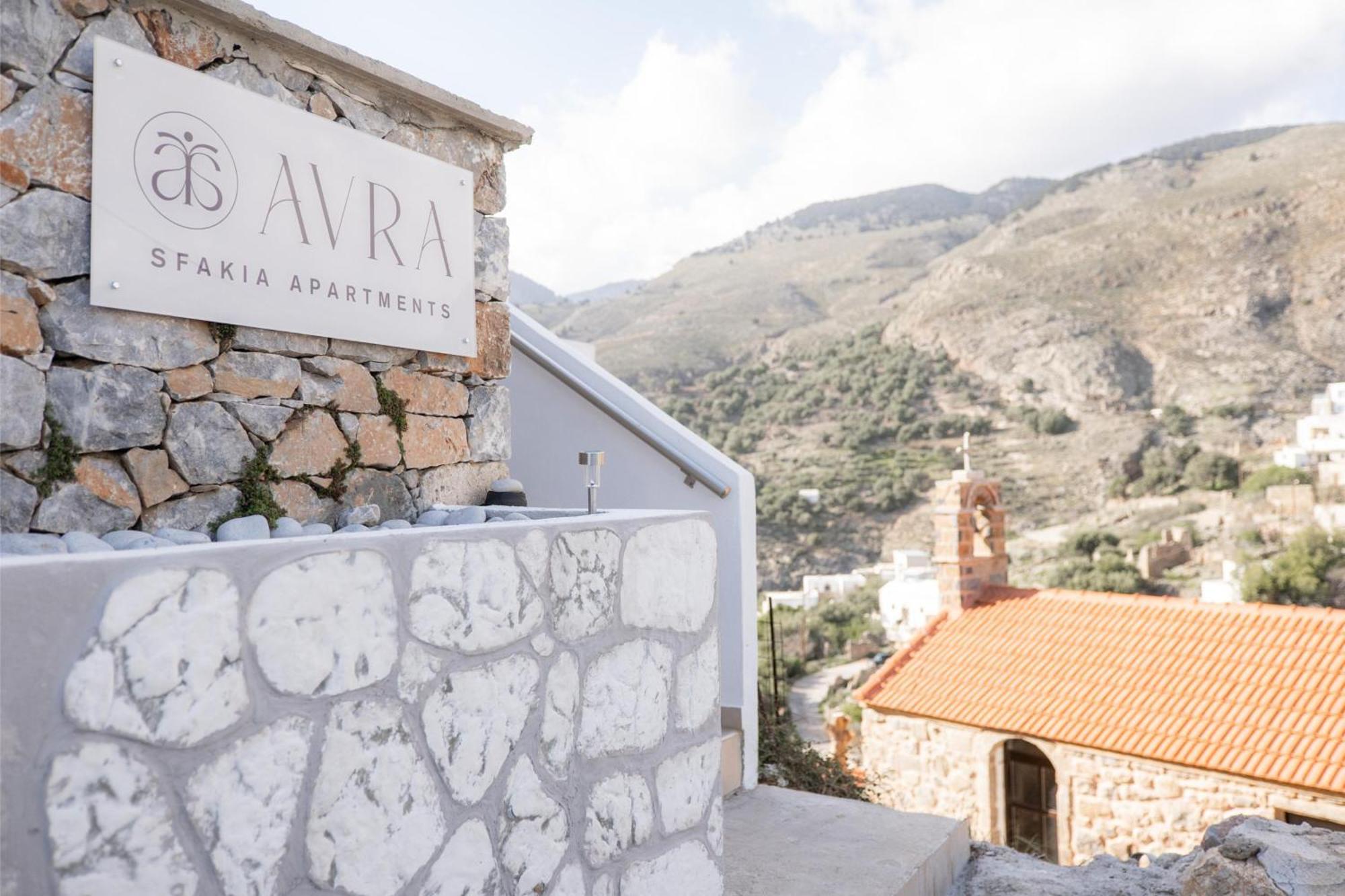 Avra Sfakia Apartments Khóra Sfakíon Exterior foto